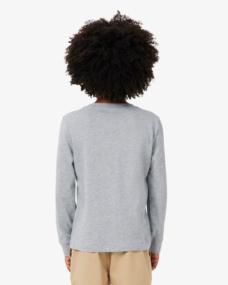 Sweatshirt de Felpa com Estampado de Crocodilo   