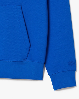 Hoodie em Piqué