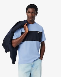 T-shirt Colorblock em Algod&atilde;o
