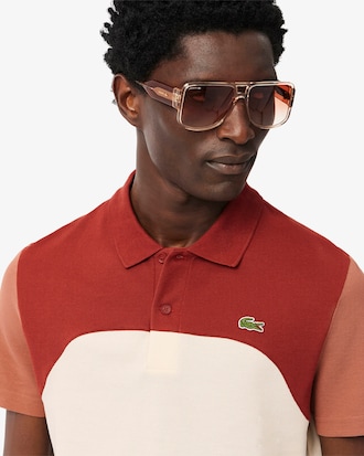 Polo L.12.12 Colour-Block Regular Fit
