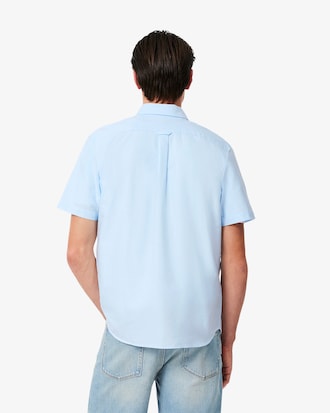 Camisa Oxford de manga curta regular fit