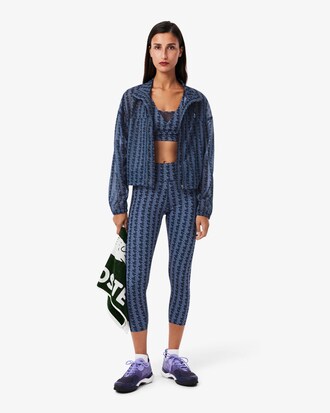 Bralette desportivo elástico com apoio médio