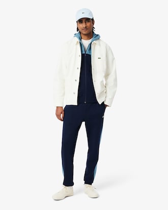 Hoodie Colorblock com Fecho
