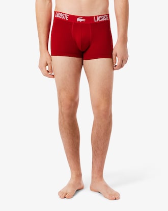 Pack de 3 Boxers de Algod&atilde;o El&aacute;stico