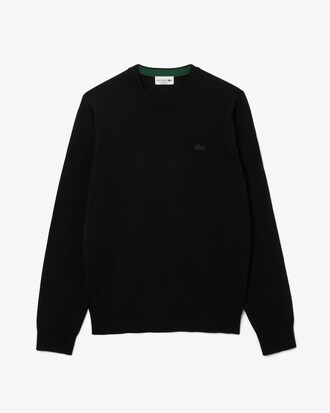 Sweater de Lã Merino com Decote Redondo