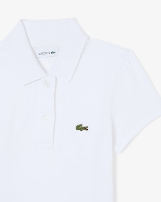 Polo Piqu&eacute; com Gola Recortada