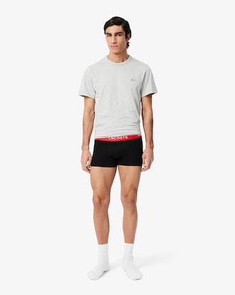 Pack de 3 Boxers de Algodão Elástico