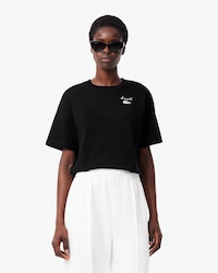 T-shirt de Algodão com Logo