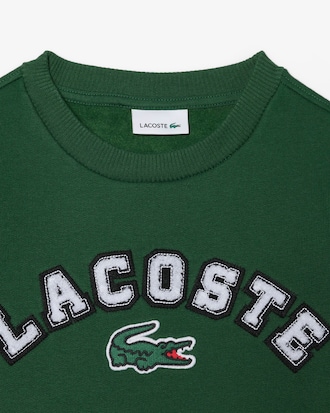 Sweatshirt de Felpa Estampada