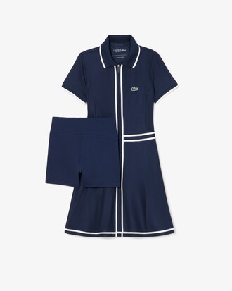 Vestido de T&eacute;nis em Piqu&eacute;