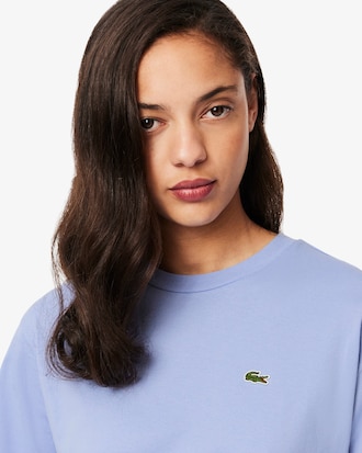 T-shirt de Algodão Suave Relaxed Fit