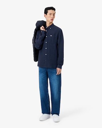 Camisa de Linho Regular Fit