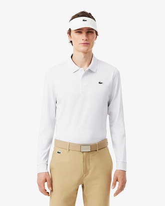 Polo de Golfe de Manga Comprida Regular Fit com Tecnologia Ultra-Dry
