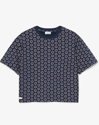 T-shirt de Algod&atilde;o com Estampado