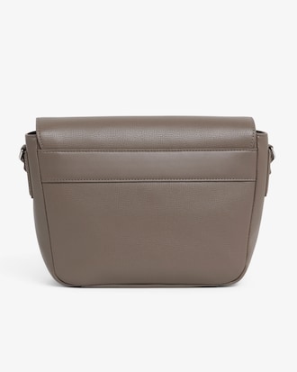 Mochila de Pele Ossian com Fecho de Aba