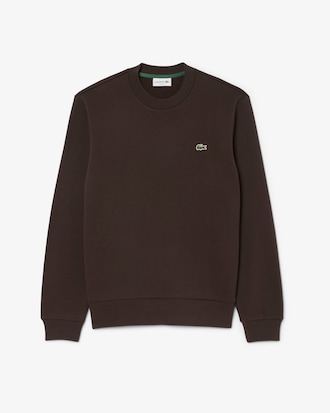 Sweatshirt de Felpa com Gola Redonda
