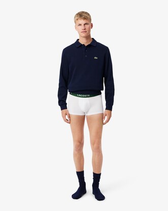 Pack de 3 Boxers de Algod&atilde;o El&aacute;stico