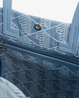 Saco Tote Heritage Grande em Jacquard