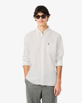 Camisa de Linho Regular Fit