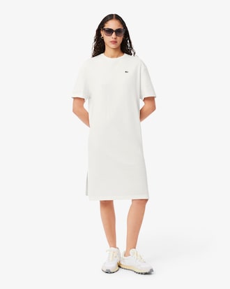 Vestido tipo T-shirt de Algod&atilde;o Oversize