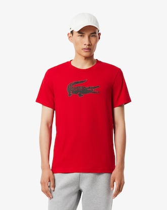 T-shirt Desportiva com Logo XXL e Tecnologia Ultra-Dry