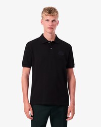 Polo Piqu&eacute; Classic Fit com Emblema Bordado