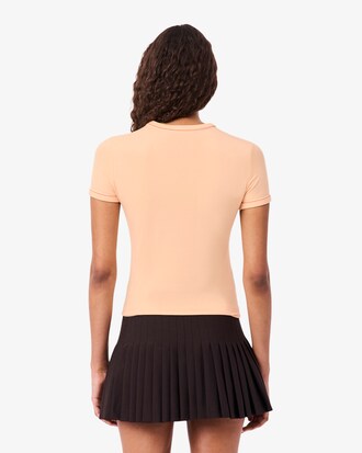 T-shirt de Jersey com Rebordo em Contraste