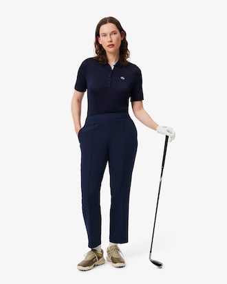 Calças de Golf Elásticas com Proteção UV Slim Fit