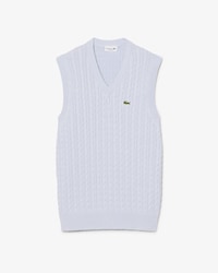 Colete tipo Sweater em Malha de Algod&atilde;o