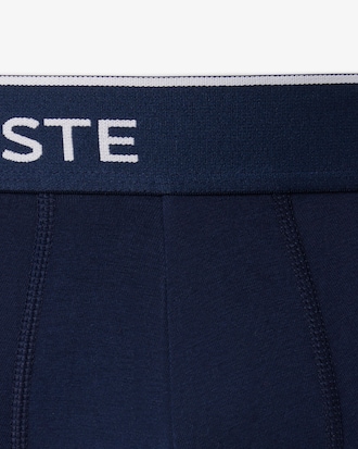 Pack de 3 Boxers de Algod&atilde;o El&aacute;stico