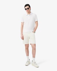 Polo Commuter Slim Fit em Jacquard Piqu&eacute; da Marca