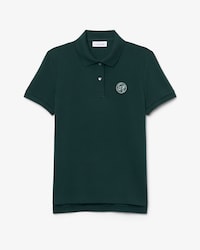 Polo Petit Piqu&eacute; Regular Fit com Emblema