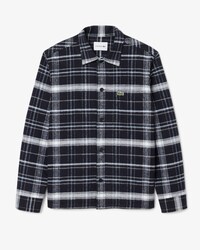Overshirt Axadrezada de Algod&atilde;o