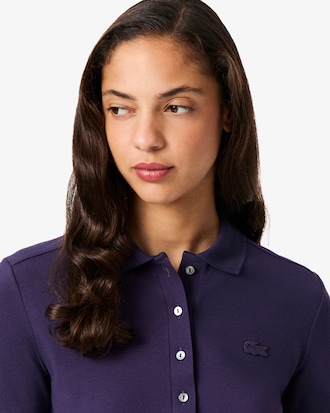 Polo L.12.D Mini Piqu&eacute; El&aacute;stico Slim Fit