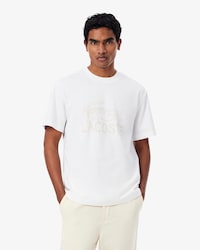 T-shirt de Algod&atilde;o com Estampado