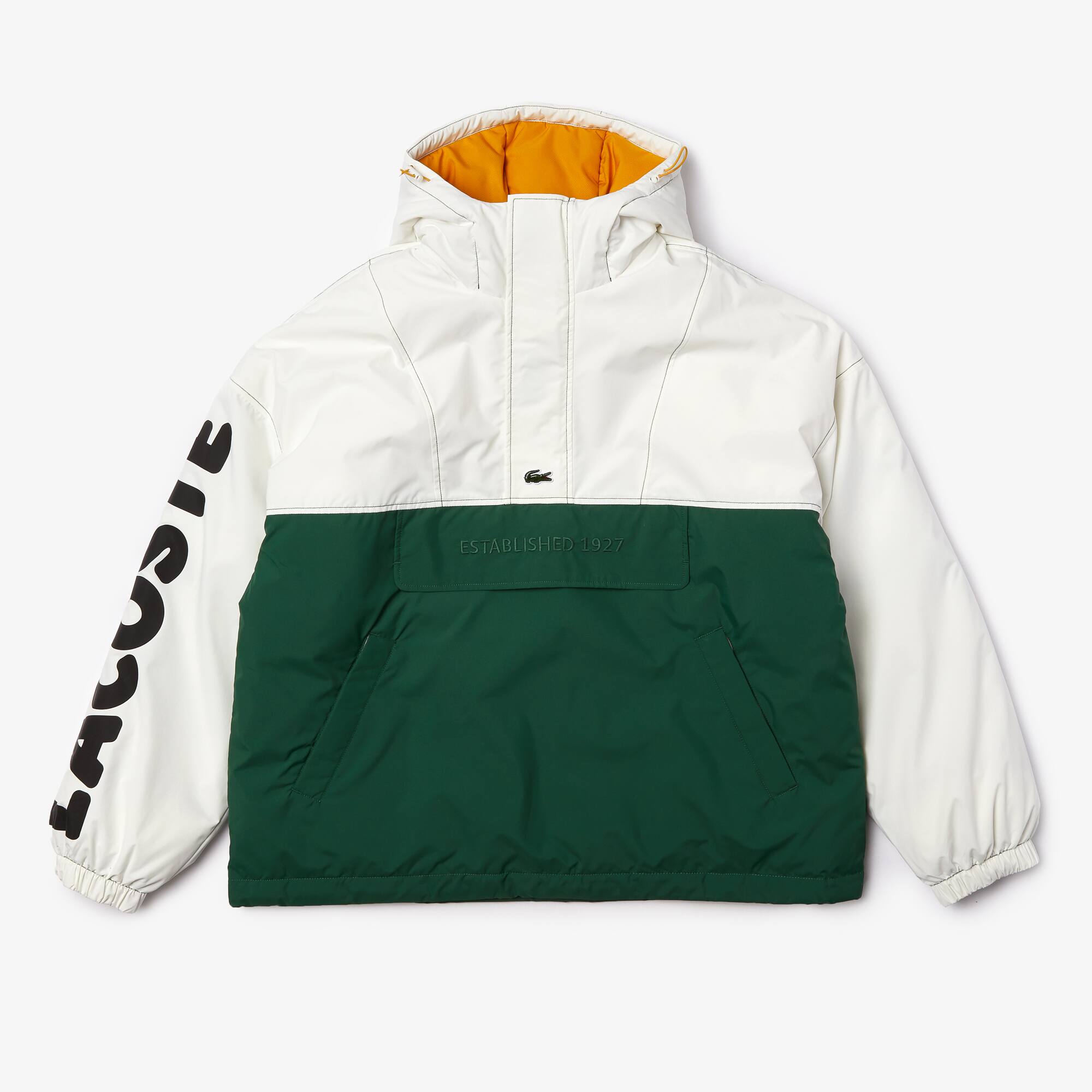 casaco impermeável lacoste