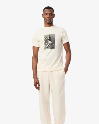 T-shirt Gr&aacute;fica Lacoste Tennis x Novak Djokovic Graphic