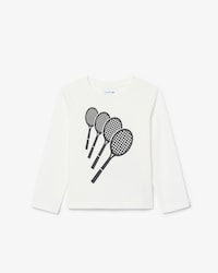 T-shirt de Algod&atilde;o de Manga Comprida