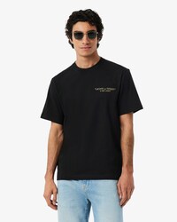 T-shirt de Algod&atilde;o Grosso com Bordado