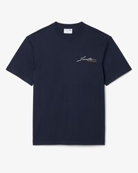 T-shirt com Bordado &laquo;French Made&raquo; Assinatura