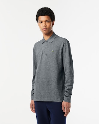 Polo L.12.12 de Manga Comprida Classic Fit