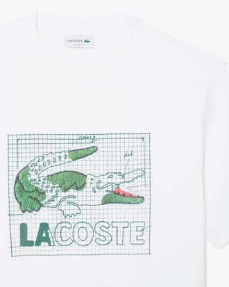 T-shirt de Algod&atilde;o com Estampado