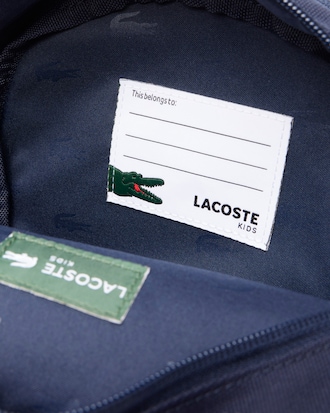 Mochila com Estampado Lacoste unissexo