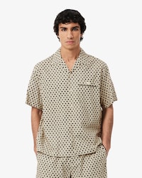 Camisa Relaxed Fit de Manga Curta
