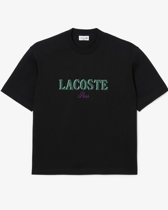 T-shirt de Jersey Estampada de Corte Folgado