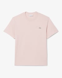 T-shirt em Jersey Grosso Bordada de Assinatura