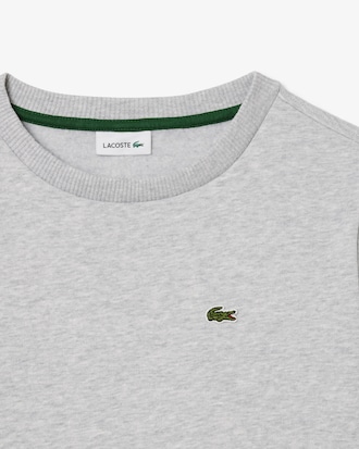 Sweatshirt de Felpa com Gola Redonda unissexo