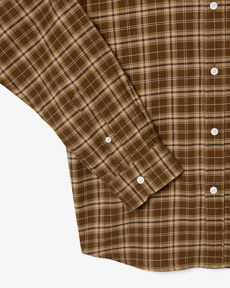 Camisa Regular Fit em Flanela Axadrezada
