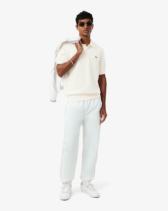 Sweater com Gola de Polo de Fabrico Franc&ecirc;s Edi&ccedil;&atilde;o Archive