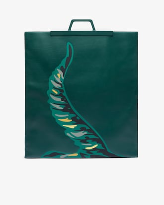 Saco Tote Runway com Estampado em Croco